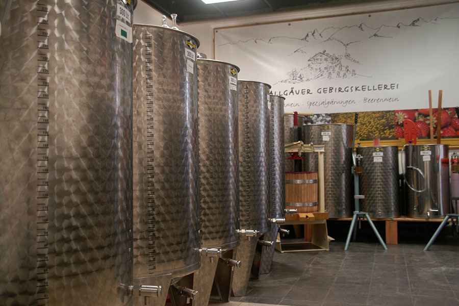 Herstellung Allgäuer Gebirgskellerei Herstellung Allgäuer Gebirgskellerei