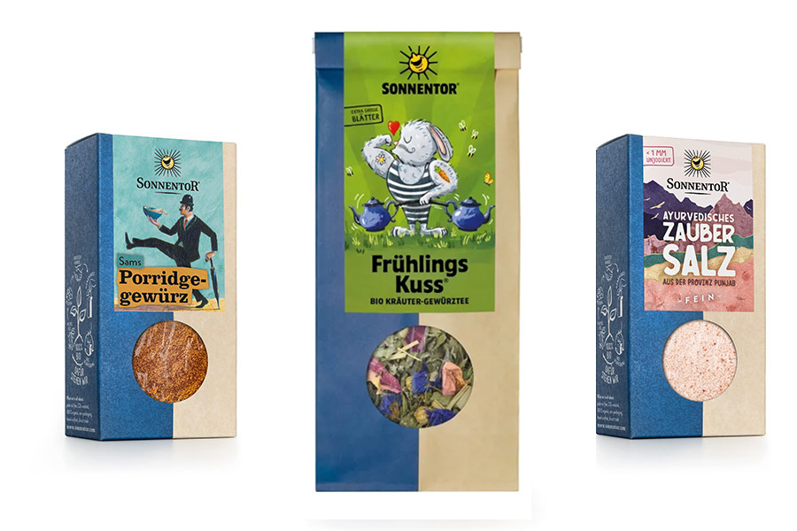 Sonnentor Zutaten für Karottenkuchen Sonnentor Zutaten für Karottenkuchen